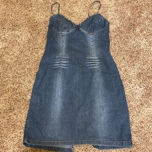 Cute and trendy Jean dress
